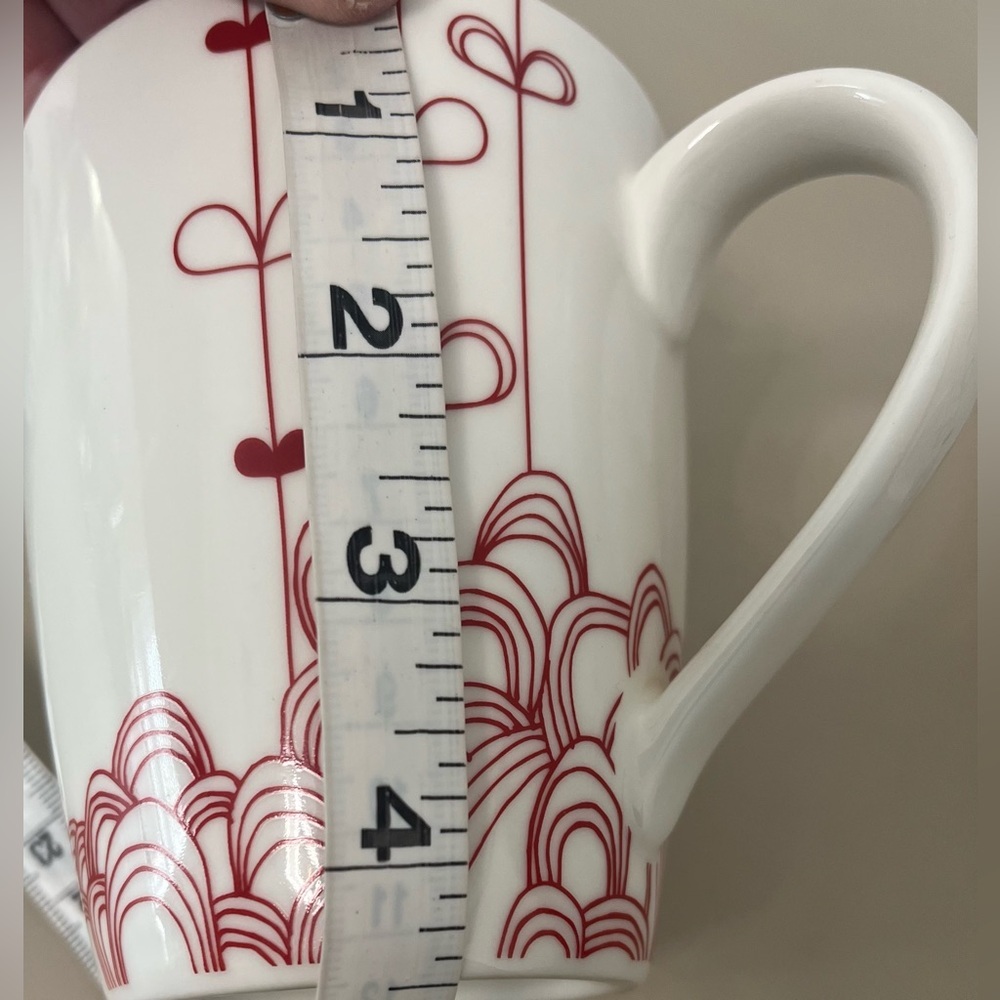 Starbucks Valentine's Hearts Coffee Mugs - Picture 8 of 9